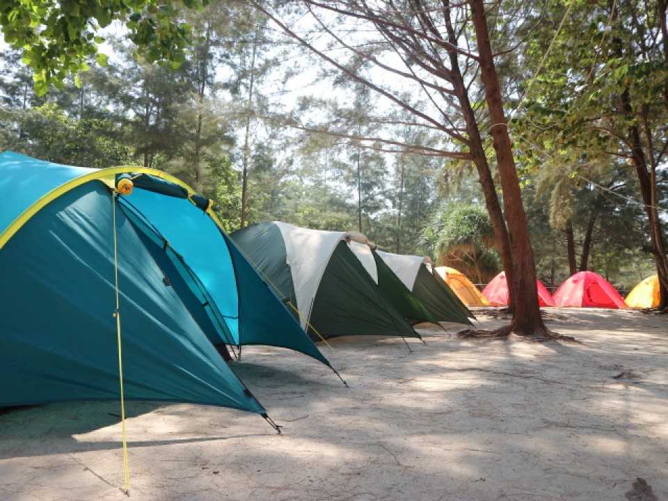 Foto Camping di Pantai Tikus Emas