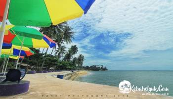 Inilah Penampilan Terbaru Pantai Pasir Kuning Tempilang Bangka Barat