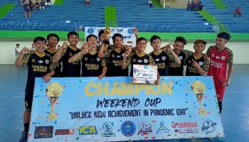 Weekend Cup Futsal Oleh Cinco Champions Usai, Tim Dari Bangka Selatan Keluar Sebagai Juara Pertama